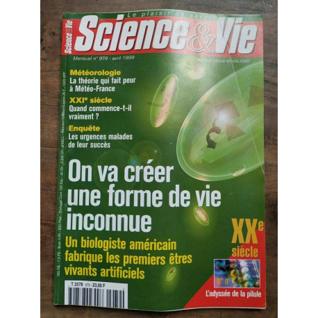Science Vie Nº 979 Avril 1999