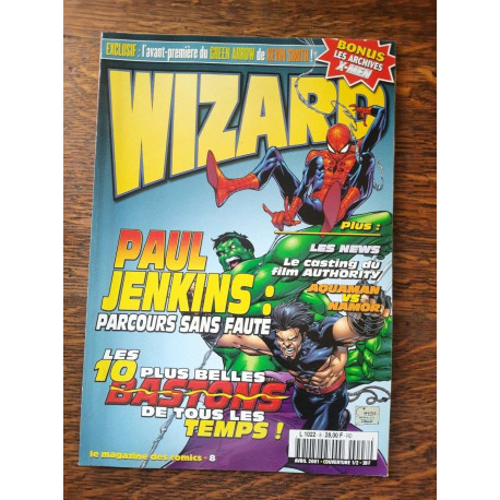 Wizard Magazine Le Magazine des Comics n 8 Avril 2001