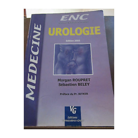 Roupret beley Urologie édition