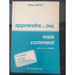 APRENDRE... OUI MAIS COMMENT 4ème édition