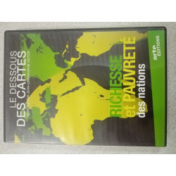 DVD Documentaire - Le dessous des cartes - Richesse et pauvreté...