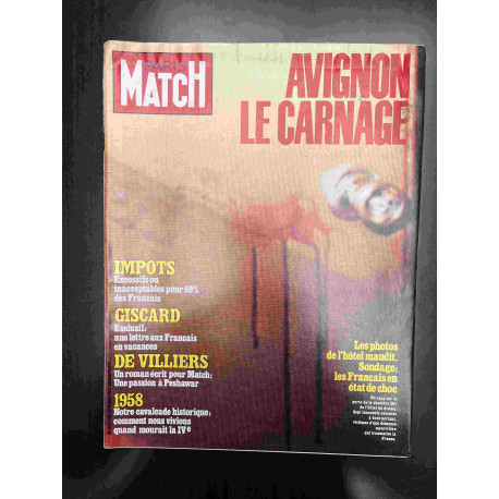 Paris Match N°1786