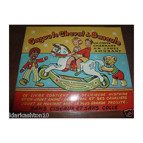 Gazou le cheval à bascule sans le cheval