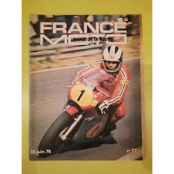 France Moto Revue de La f f m Nº77 Juin 1974