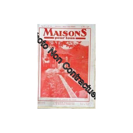 Maisons Et Interieurs Pour Tous N° 36 Du 15/05/1930 - Un Aimable...