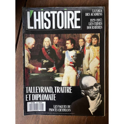 L'Histoire N108 Talleyrand traitre et diplomate