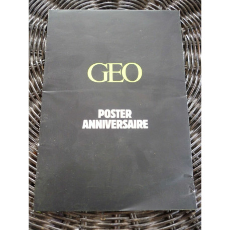 Magazine GEO POSTER ANNIVERSAIRE - 10 ans
