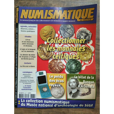 Numismatique n388 Décembre 2007
