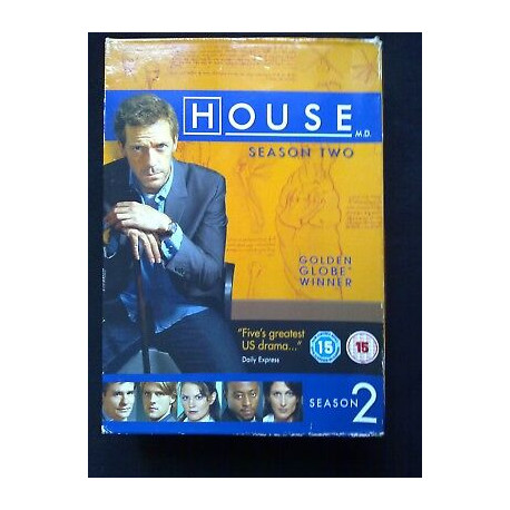 House Season Two Intégrale DVD manque disque 4