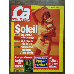 ça m'interesse n149 Juillet 1993 Soleil