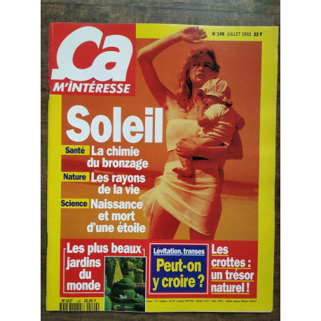 ça m'interesse n149 Juillet 1993 Soleil