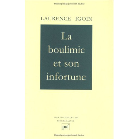 La boulimie et son infortune