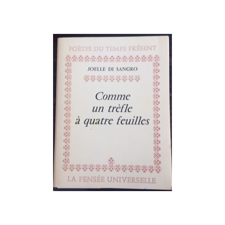 COMME UN TREFLE A QUATRE FEUILLES