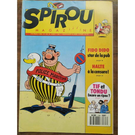 Magazine Spirou n2728 Juillet 1990