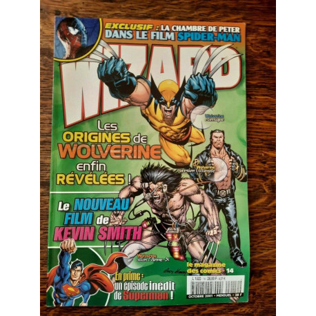 Wizard Magazine Le Magazine des Comics n 14 Octobre 2001