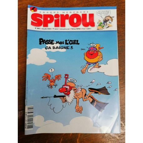 Spirou n3667 passemoi lciel ça baigne