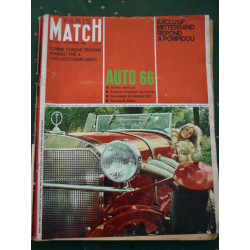 Paris Match n913 8 OCTOBRE 1966 AUTO 66