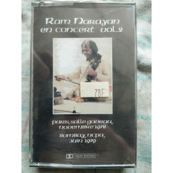Ram Narayan en concert Vol 2 Cassette Audio-K7 NEUVE SOUS BLISTER
