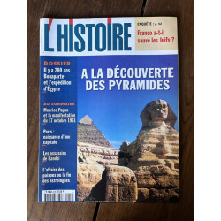 L'Histoire n216 à des pyramides