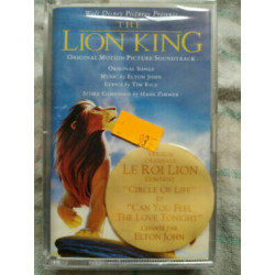 The Lion King Original Motion Picture Soundtrack Cassette Audio