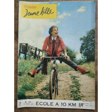Fillette jeune fille n747 10 Novembre 1960