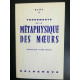 kant Fondements de la Métaphysique des moers