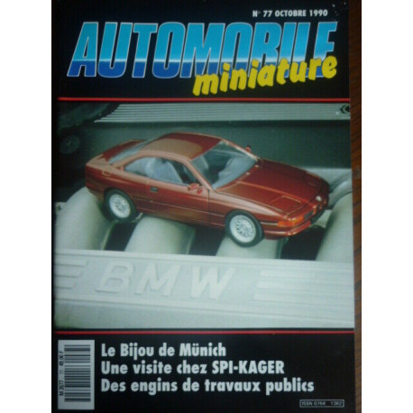 Automobile miniature n77 OCTOBRE 1990 modélisme