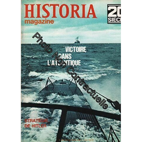 20ème siècle / historia magazine n° 169 victoire dans l'atlantique
