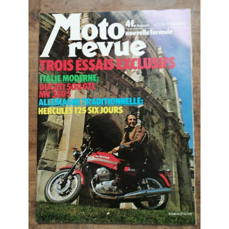 Moto Revue Nº 2216 17 Avril 1975