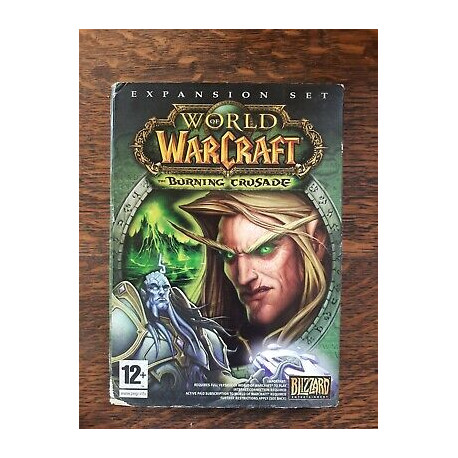 Jeu World of WarCraft The Burning Crusade 3 dvd's