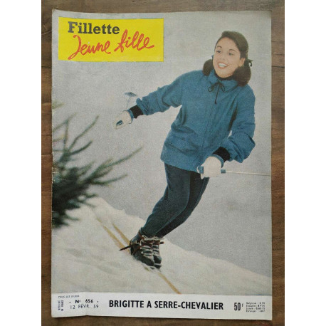 Fillette jeune fille n656 12 Février 1959