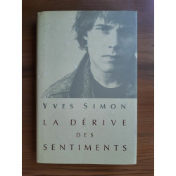 Yves Simon La Dérive des Sentiments France loisirs