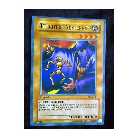 Titiritero Misterioso SKE-017 Yu-Gi-Oh