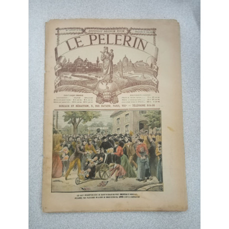 Revue Le Pélerin - Les huit rédemptoristes de Saint Nicolas-de Port