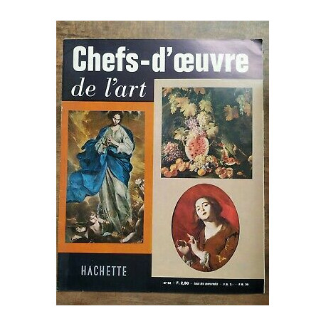 chefs d'œuvre de l'Art Nº92 hachette 1965