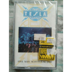 Tesla Five man acoustical jam Cassette Audio-K7 NEUVE SOUS BLISTER