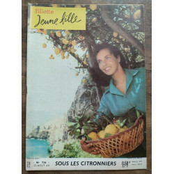 Fillette jeune fille n736 25 Août 1960