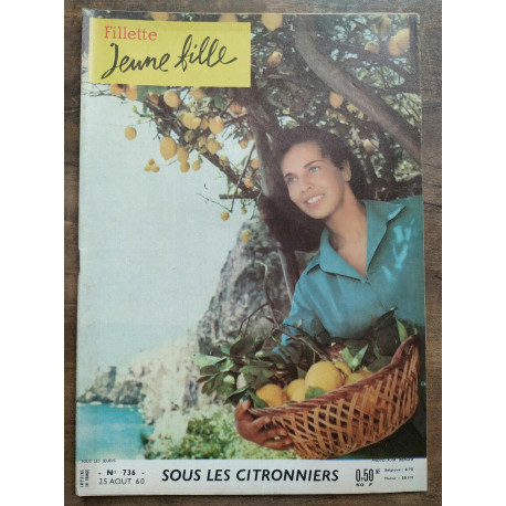 Fillette jeune fille n736 25 Août 1960