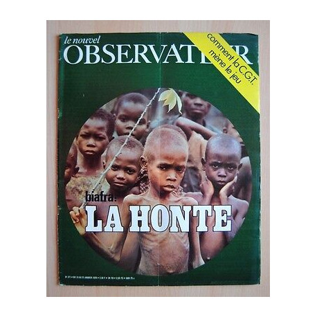 Le Nouvel Observateur n271 BIAFRA la HONTE Nigeria