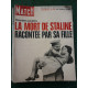 PARIS MATCH n962 du 16 septembre 1967 la mort de Staline racontée...