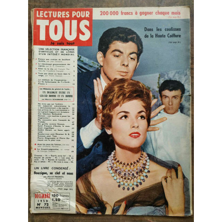 Lectures pour tous Je sais tout n72 Décembre 1959