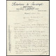 Facture Retorderie de Jussarupt dans les Vosges 88 filature