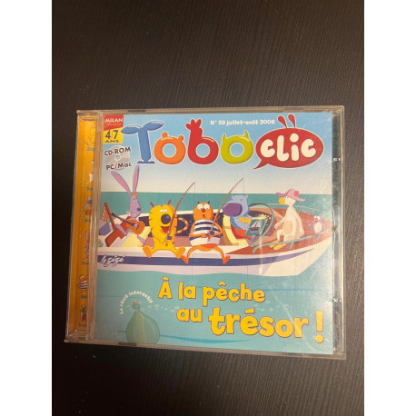 CD-ROM Toboclic : A la Peche au Trésor ! N°59 - Juillet-Aout 2006