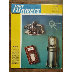 Tout l'Univers Nº 100 hachette 11 au 18 Septembre 1965