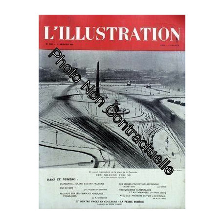 Illustration (L') N° 5105 Du 11/01/1941 - D'arsonval / Grand...