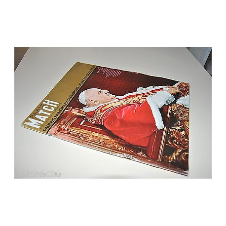 PARIS MATCH n 731 Pape numéro de Paques 1963