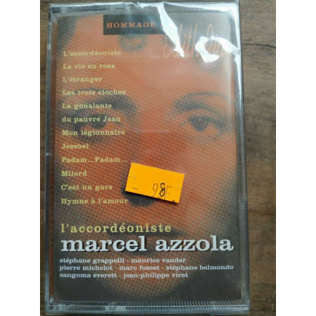 Marcel azzola L'Accordéoniste Hommage à Cassette audio-k7 NEUVE