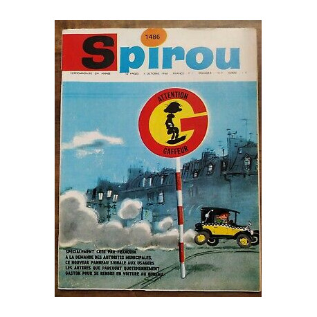 Spirou n1486 6 Octobre 1966