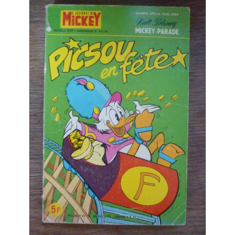 LE JOURNAL DE MICKEY N1424 BIS EDI-MONDE 14-10-79