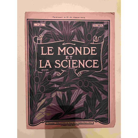 Le Monde et la Science N°36